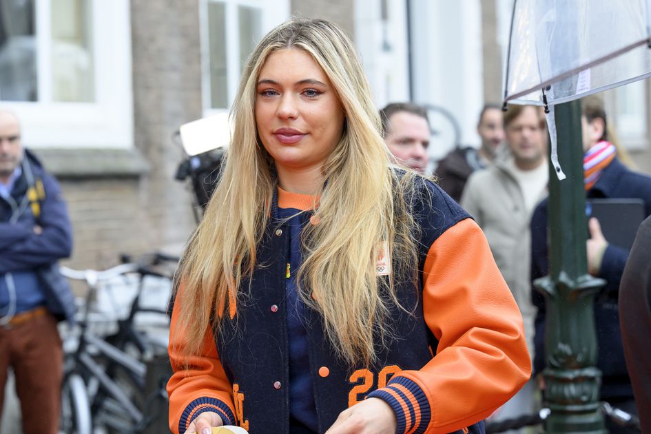 Jutta Leerdam straalt met complete olympische look: 'Past bij de aesthetic'