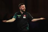 Connor Scutt tijdens zijn partij op het WK darts afgelopen jaar © Getty Images