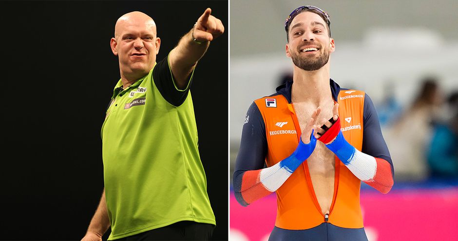 Topschaatser Kjeld Nuis daagt 'verslaafde' Michael van Gerwen uit voor terugkeer op iconische locatie