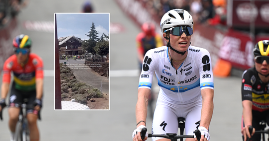 Topwielrenster Demi Vollering slachtoffer van noodsituatie: 'We moesten onmiddellijk vertrekken'