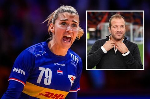 Tophandbalster Estavana Polman openhartig over relatie met Rafael van der Vaart: 'Ik ben heel blij met hem'