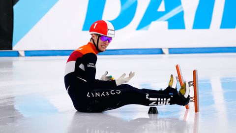 Boze shorttracker uit Nederlandse selectie gegooid: 'Dat schoot echt in het verkeerde keelgat'