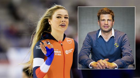 Jutta Leerdam schaart zich achter harde column over Sven Kramer: 'Hij is een slechte verliezer'