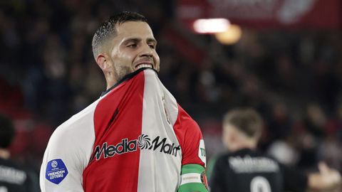 David Hancko doet boekje open over zijn toekomst bij Feyenoord: 'Het zit wel in mijn hoofd'
