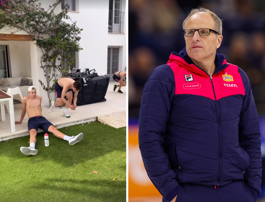 Topschaatsers van Team Essent trainen fanatiek in het buitenland op fraaie locatie