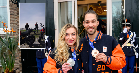 Schaatskoppel Joy Beune en Kjeld Nuis trakteert zichzelf op brullende monsters: 'Twee is beter dan één'