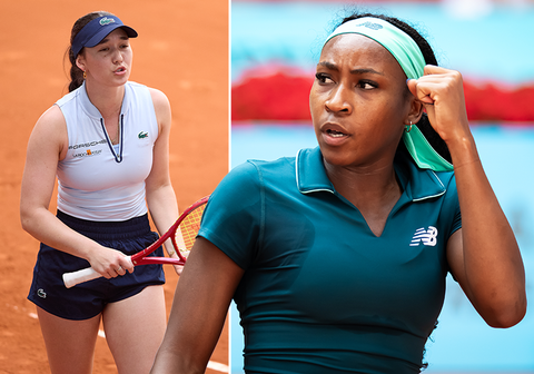 Toptennissters zorgen voor hilariteit met opmerkelijk onderonsje: 'Wees stil alsjeblieft'