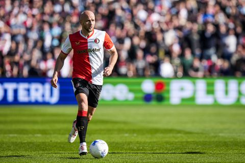 Ervaren Feyenoorder (34) reageert koel op eerste basisplaats in 11 maanden: 'Daar zeurt mijn vrouw vaker over'