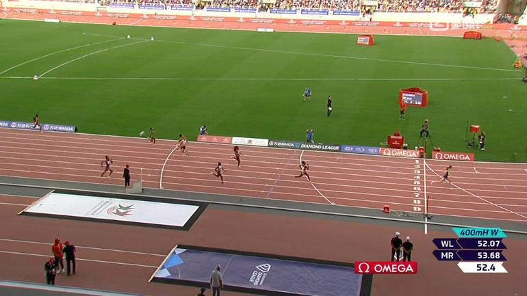Topatlete Femke Bol is weer helemaal terug en loopt meteen record tijdens eerste buitenrace van 2025