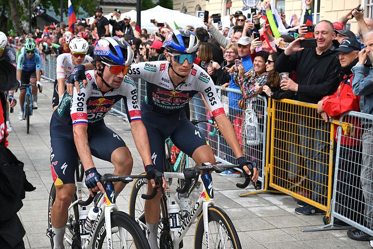 Primoz Roglic verliest alle hoop op roze, eenzame vluchter wint na ijzersterke solo