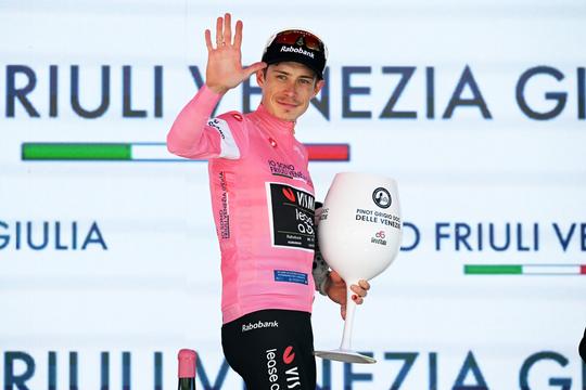 Klassementsleider Jonas Vingegaard deelt belangrijk doel voor slotweek van Giro d'Italia