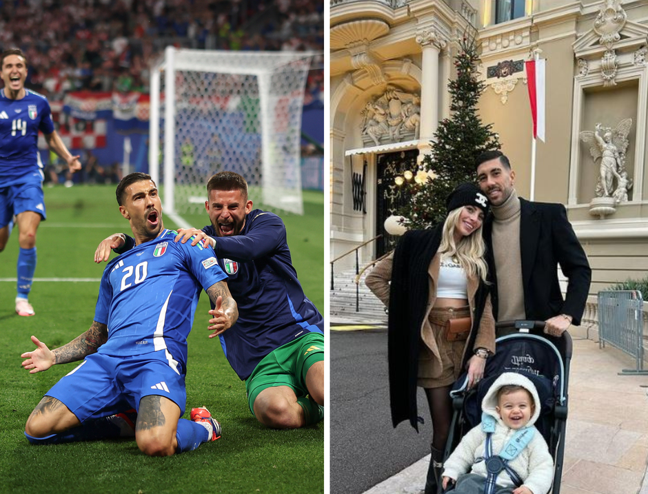 Soap bij Italië: EK-held trouwde met ex-vriendin van teamgenoot bij Italiaanse ploeg