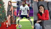 Kyle Walker heeft het druk met vrouw Annie (rechts) en minnares Lauryn (links). © Getty Images, beeldbewerking Sportnieuws.nl