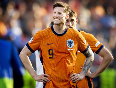 Wout Weghorst relativeert belabberde wedstrijd Oranje: 'Nu gaat het pas écht beginnen'