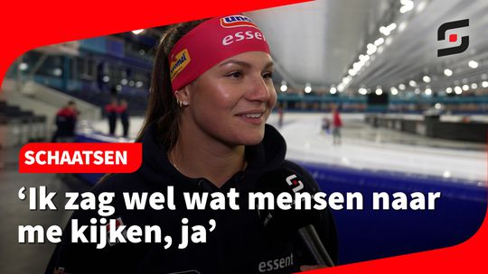 Kriebels bij schaatssensatie Angel Daleman op bijzondere dag: 'Dat heb ik niet vaak'