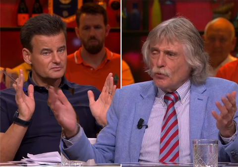 Johan Derksen valt uit tegen Wilfred Genee in Vandaag Inside: 'Hypocriet, slaat nergens op!'