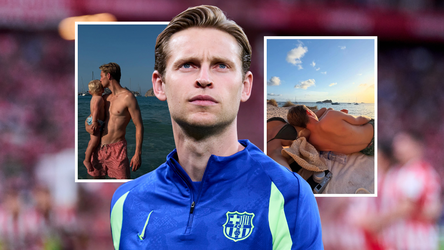 Frenkie de Jong deelt liefdevolle plaatjes van heerlijke vakantie: 'Volledig opgeladen'