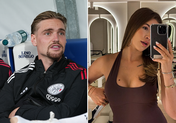 Topvoetballer Kenneth Taylor spot opvallende fan van beroemde vriendin Jade Anna