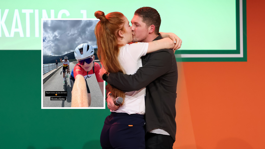 Topschaatsster Antoinette Rijpma-de Jong steunt haar man op de fiets met 'grote droom': 'Super trots op jou'
