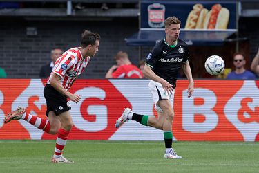 Gijs Smal van Feyenoord in discussie met journalist: 'Volgens mij is dat alleen maar goed'