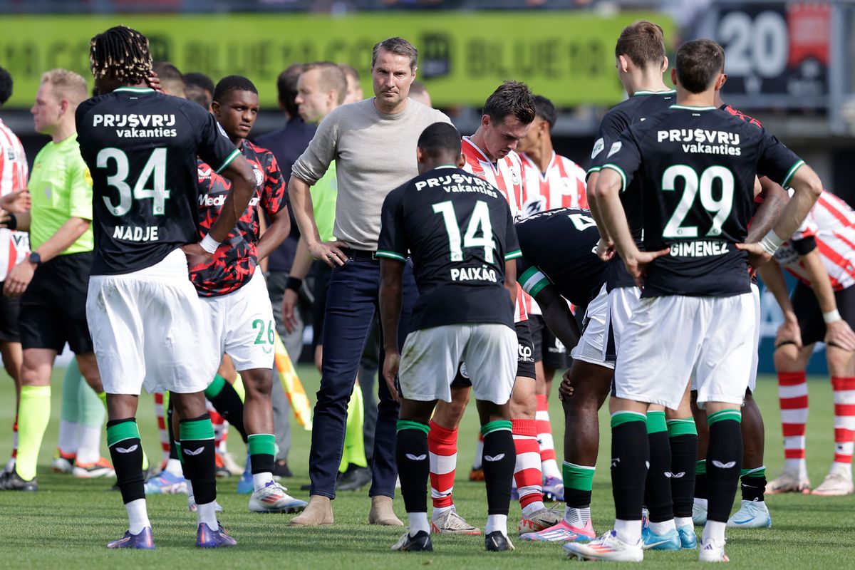 Keiharde conclusie Feyenoord-trainer Brian Priske na nieuw puntenverlies: 'We missen kwaliteit'