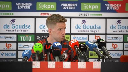 Feyenoord-debutant Gijs Smal treurt om vertrek belangrijke teamgenoot: 'Spijtig'