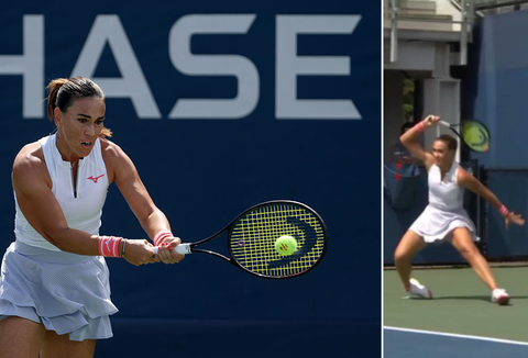 Dramatische blessure maakt razendsnel einde aan US Open voor huilende tennisster, ballenkinderen grijpen in