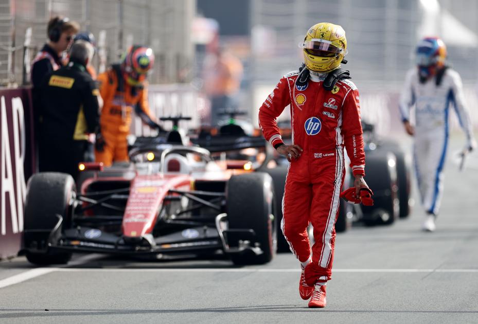 Topcoureur Lewis Hamilton gaat door het stof na boze aftocht op Circuit Zandvoort: 'In het heetst va