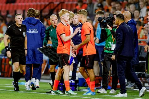 Jong Oranje loopt dure punten mis in EK-kwalificatie: Sean Steur debuteert tegen Noorwegen