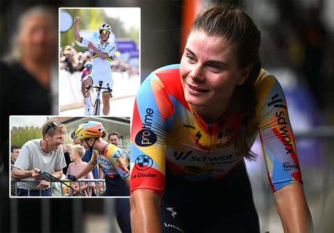 Dit is toprenster Lotte Kopecky: tweevoudig wereldkampioen vindt steun bij opvallende (en veel oudere) geliefde