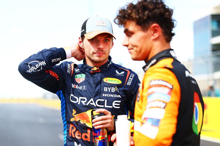 Max Verstappen krijgt goed nieuws over straf Lando Norris na vreselijk begin in Mexico