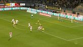 Jong Ajax voorkwam een tegengoal, maar dat ging niet helemaal volgens de regels © ESPN, screenshot