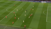 De corner waaruit Benfica scoorde tegen Ajax, had niet gegeven mogen worden. Het was namelijk buitenspel in de aanloop. ©Screenshot Ziggo Sport.