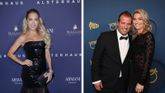 Sylvie Meis (links), Rafael van der Vaart en Estavana Polman © Getty Images, beeldbewerking Sportnieuws.nl