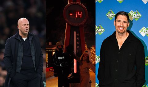 Sterren uit de sportwereld vieren kerst: Oranje-speler bevriest, bijzondere muts Arne Slot en Rico Verhoeven traint door