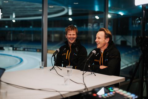 Turnkampioen Epke Zonderland heeft speciale band met bekende schaatscoach: 'Liefde op het eerste gezicht'