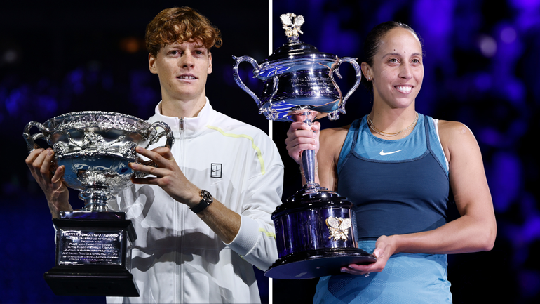 Zoveel prijzengeld verdienen Jannik Sinner en Madison Keys met hun zege op de Australian Open