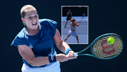 Toptennisster zorgt voor ophef na snoeiharde bal in het gezicht bij tegenstander op Australian Open