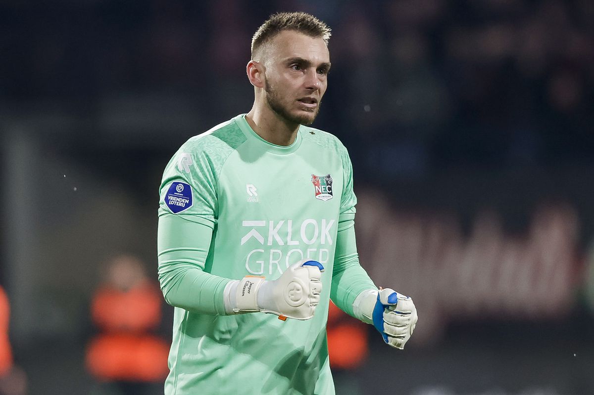 Dit is de reden dat Jasper Cillessen nu wel keept bij NEC in de halve finale van de KNVB Beker