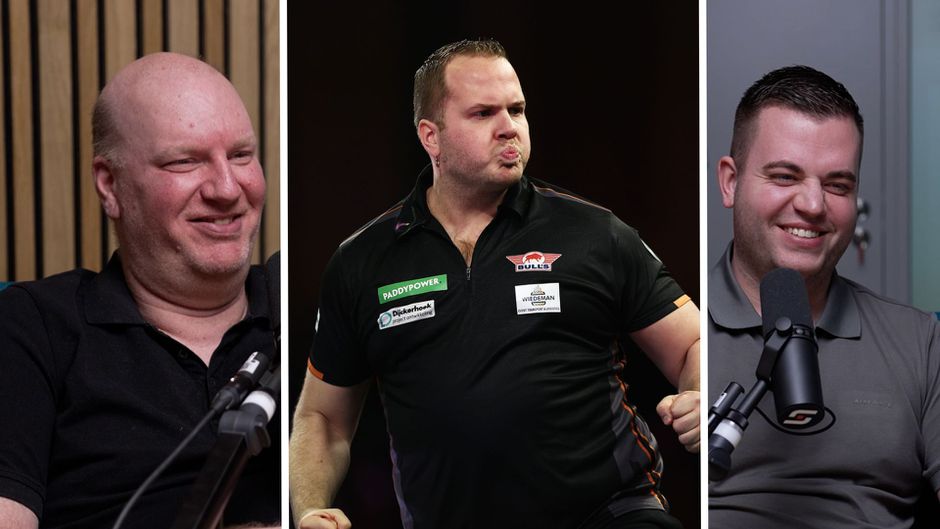 Hilarische anekdote over darter Dirk van Duijvenbode, die op UK Open borsthaar van een fan in de fik stak