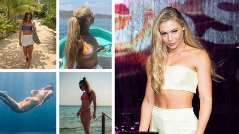 Betoverende beelden van Jutta Leerdam onder water en Femke Kok straalt op vakantie