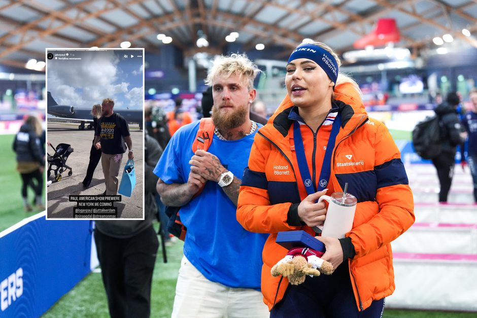 Verliefde Jutta Leerdam reist in stijl naar New York voor bijzonder moment met Jake Paul