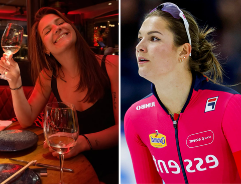 Topschaatsster Angel Daleman (19) deelt feestelijke beelden: ook een rol voor geliefde Beau Snellink