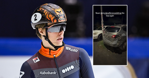 Gouden Jens van 't Wout toont ravage op vakantie: 'Ik geef mijn vriendin nooit meer de sleutels van de auto'