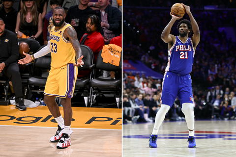 LeBron James en LA Lakers op rand van uitschakeling in play-offs NBA, Joel Embiid maakt er 50 bij de Sixers