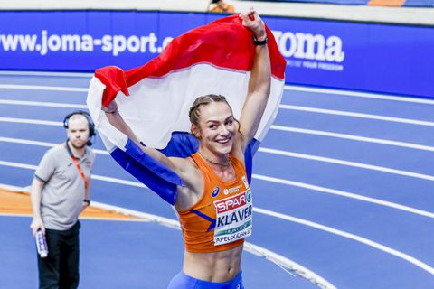 Topatlete Lieke Klaver feliciteert Willem-Alexander en gaat op pad met 'andere koning'