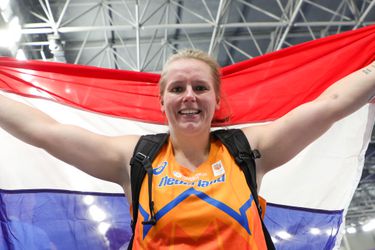 Nederlandse kogelstootster schrijft geschiedenis bij opening van buitenseizoen in China