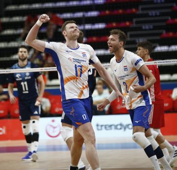 Volleyballers mogen blijven dromen van Olympische Spelen na tweede overwinning in Nations League