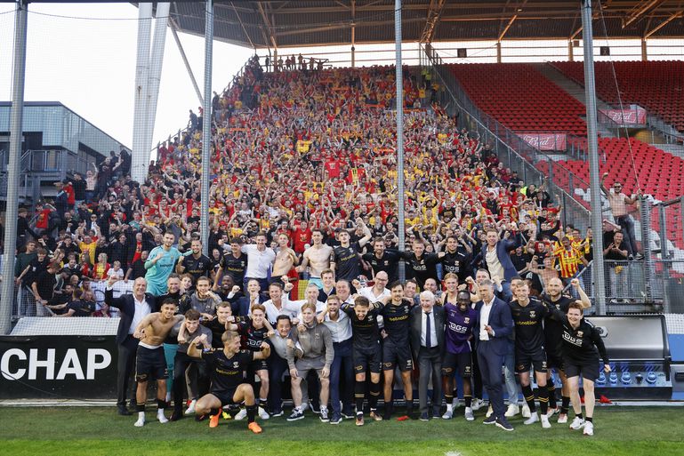 Go Ahead Eagles gaat Europa in: 'De laatste twee zeges in de slotfase tekent ons elftal'