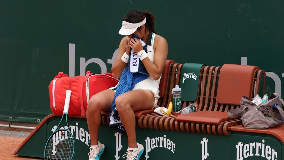Schrikmoment op Roland Garros: arts meet bloeddruk van veelbesproken tennisster